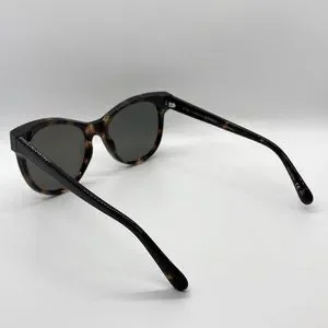 Stella Mccartney Silver Cat Eye Ladies Sunglasses New Stella McCartney Black/Silver SC0083S Mirror Cat Eye  main image 2